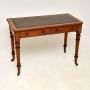 Antique Victorian Mahogany Writing Table / Desk