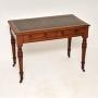 Antique Victorian Mahogany Writing Table / Desk