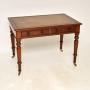 Antique Victorian Mahogany Writing Table / Desk