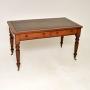 Antique Victorian Mahogany Writing Table / Desk