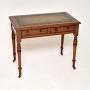 Antique Victorian Mahogany Writing Table / Desk