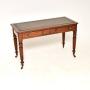 Antique Victorian Mahogany Writing Table / Desk