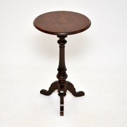 Antique Victorian Oak Occasional Side Table