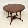 Antique Victorian Walnut Dining Table