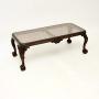 Antique Walnut Queen Anne Style Coffee Table