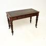Antique William IV Mahogany Leather Top Desk