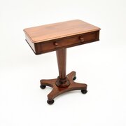 Antique William IV Mahogany Occasional Side Table