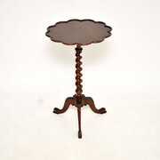 Antique William IV Rosewood Barley Twist Table