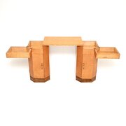 Art Deco Birdseye Maple Dressing Table / Desk