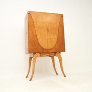 Art Deco Burr Walnut Cocktail Cabinet By Hille