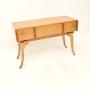 Art Deco Burr Walnut Console Table by Hille