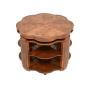 Art Deco Burr Walnut Nesting Coffee Table