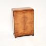 Art Deco Burr Walnut Side Cabinet