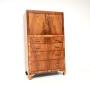 Art Deco Figured Walnut Tallboy Chest of Drawers