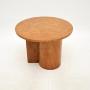 Art Deco Walnut and Elm Side / Coffee Table