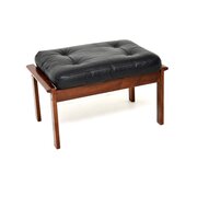 Danish Rosewood And Leather Capella Stool