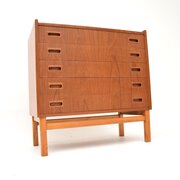 Danish Teak Vintage Chest Of Drawers