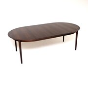 Danish Vintage Extending Rosewood Dining Table