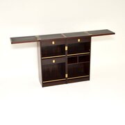 Danish Vintage Rosewood Captains Bar
