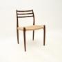 Danish Vintage Rosewood Desk Chair by Niels Moller