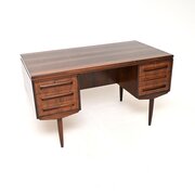 Danish Vintage Rosewood Desk by J Svenstrup