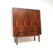 Danish Vintage Rosewood Drinks Cabinet