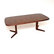 Danish Vintage Rosewood Extending Dining Table
