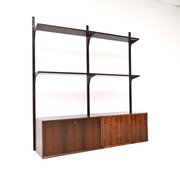 Danish Vintage Rosewood Royal Shelving System