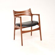 Danish Vintage Teak Carver Desk Chair  Armchair