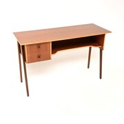 Danish Vintage Teak Free Standing Desk