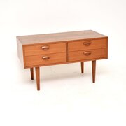 Danish Vintage Teak Side Chest / Cabinet