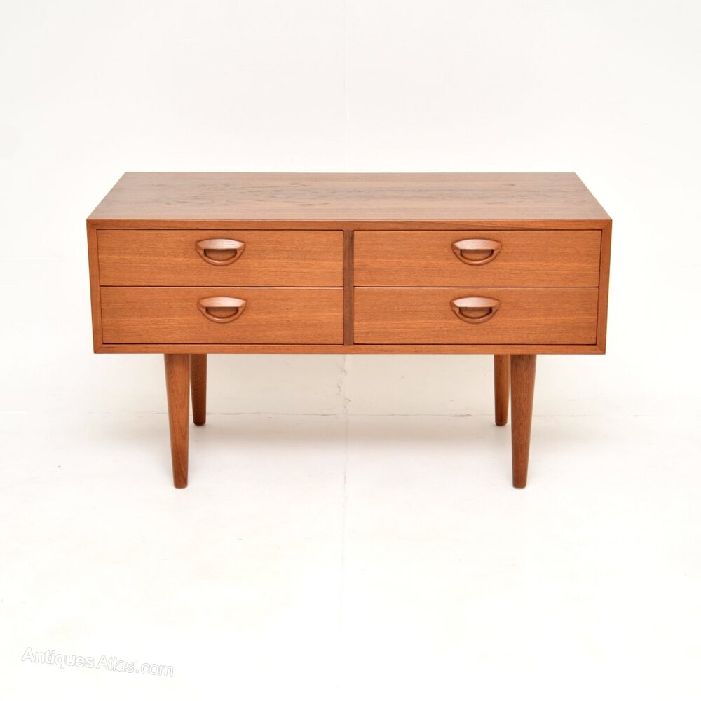 Antiques Atlas - Danish Vintage Teak Side Chest / Cabinet