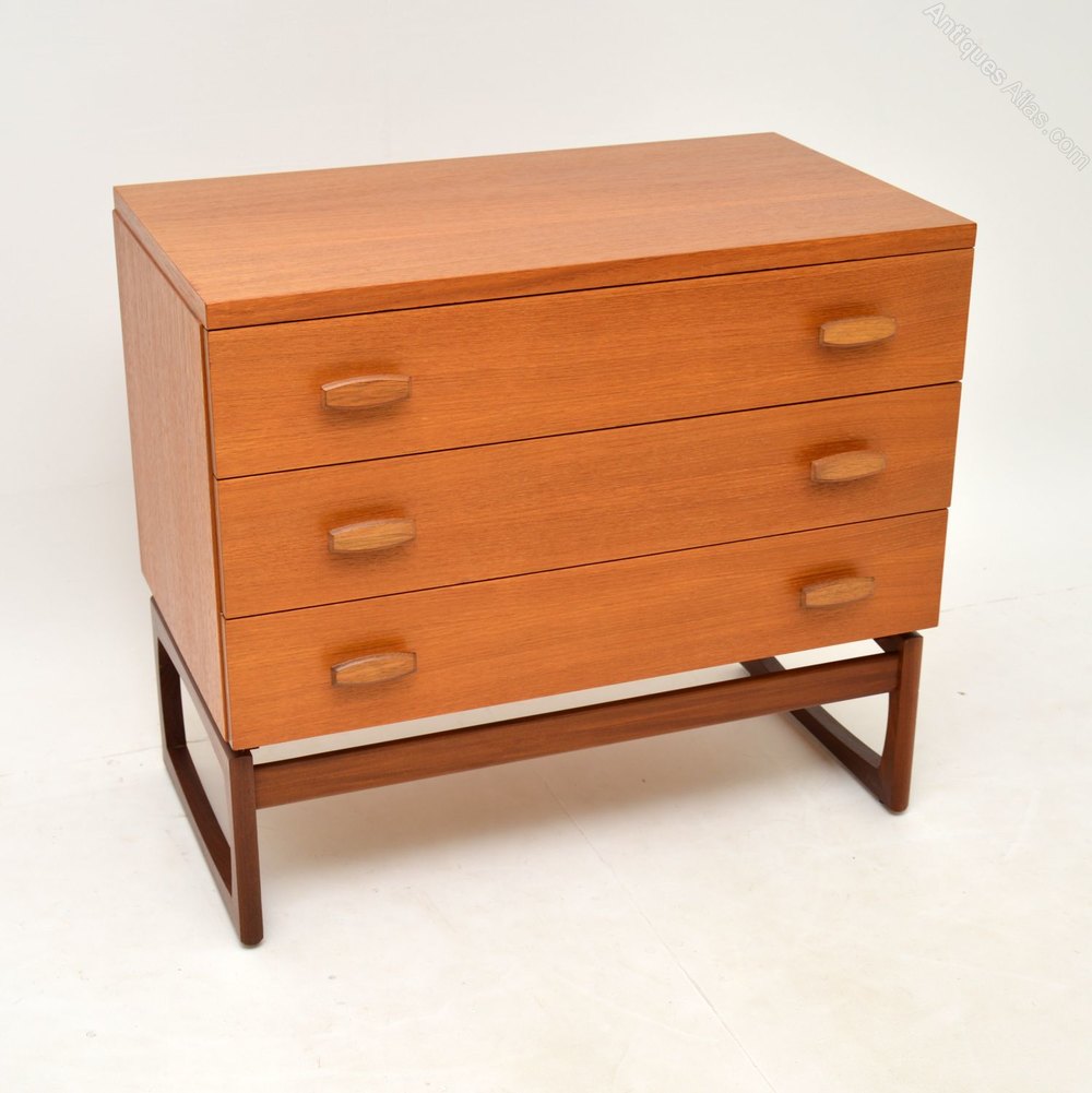 Antiques Atlas G Plan Teak Quadrille Chest Of Drawers Vintage 60s