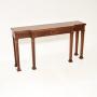 Large Antique Mahogany Console Table