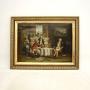 Large Antique Oil Painting by J.R Reeves
