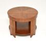 Large Art Deco Walnut Coffee Table