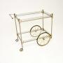 Large Vintage French Drinks Trolley