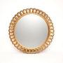 Large Vintage Giltwood Hollywood Regency Mirror