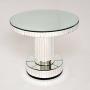 Original Art Deco Period Mirrored Glass Side Table