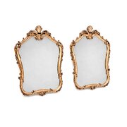 Pair Of Antique French Giltwood Mirrors