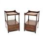 Pair of Antique Georgian Style Mahogany Tables