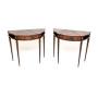 Pair of Antique Mahogany Regency Style Side Tables