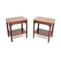 Pair of Antique Mahogany Side Tables