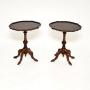 Pair of Antique Mahogany Wine Tables