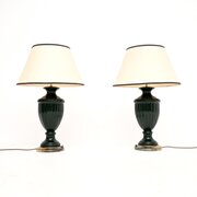 Pair Of Antique Neoclassical Style Table Lamps
