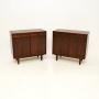 Pair of Danish Vintage Rosewood Cabinets