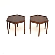 Pair Of Danish Vintage Rosewood Side Tables