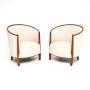 Pair of French Art Deco Armchairs by Paul Follot