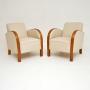 Pair of Swedish Art Deco Armchairs