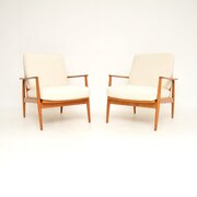 Pair Of Vintage Armchairs By Knoll Antimott